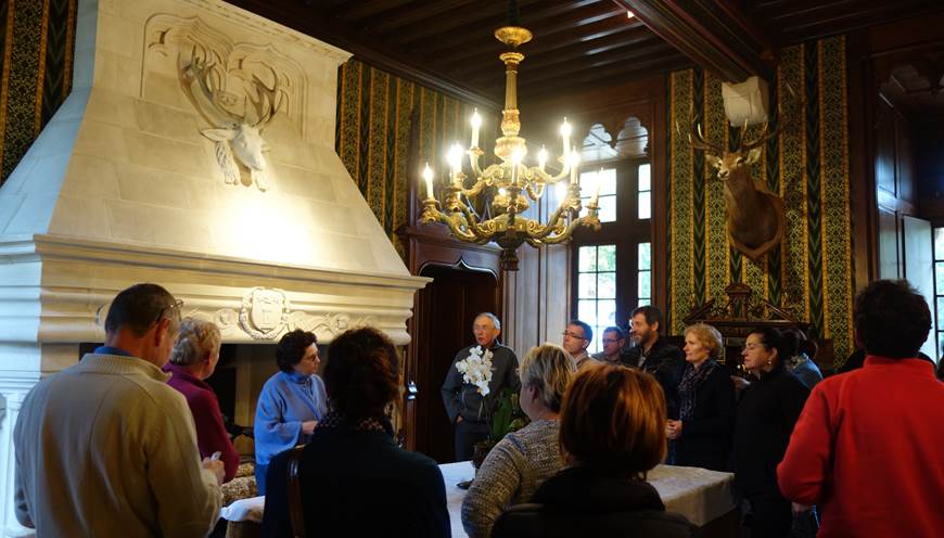 Visite exceptionnelle privée des intérieurs et déjeuner Montigny-sur-Aube