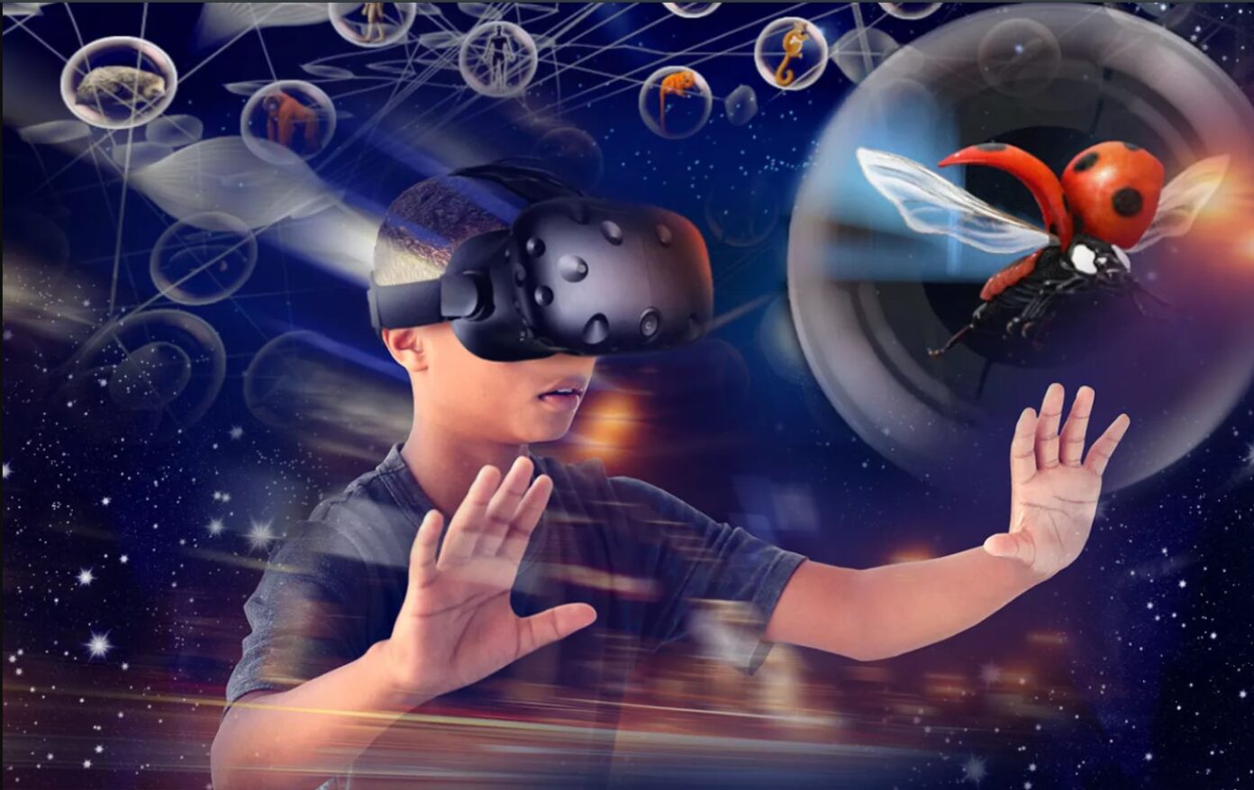 Visite Flash Micro-Folie De la biodiversité à l’immersion VR Voyage au cœur de l’évolution Médiathèque Jean-Louis Villenave Labouheyre