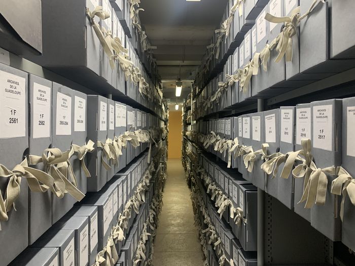 Visite guidée à la découverte des archives départementales, Archives départementales de la Guadeloupe, Gourbeyre