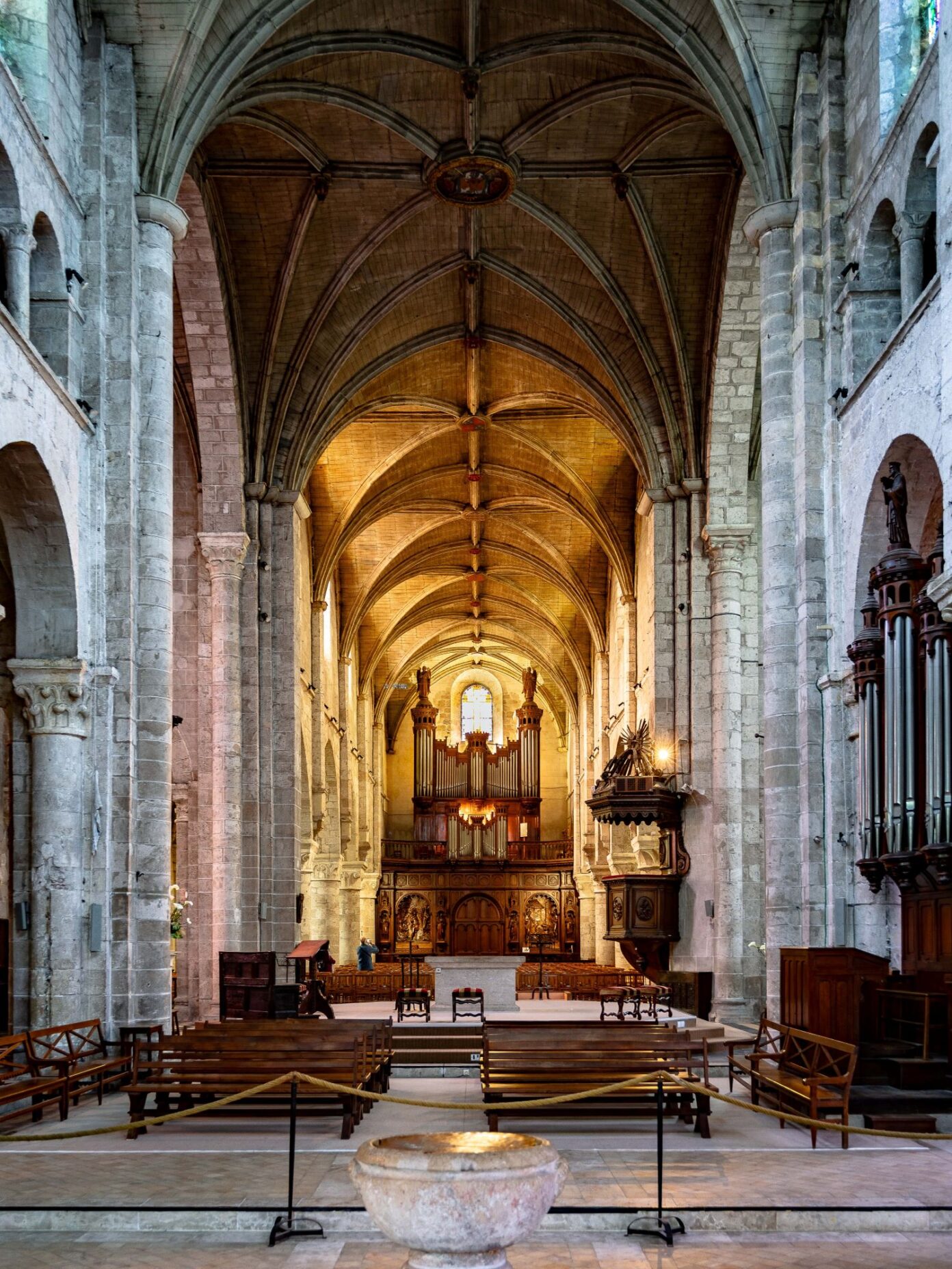 Visite guidée à la découverte du grand orgue de l&rsquo;abbatiale  Beaugency