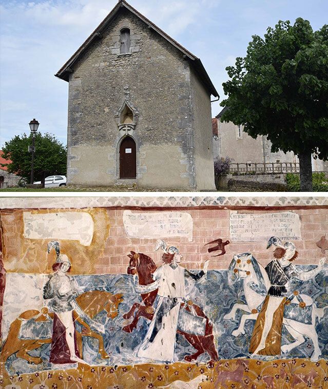 Visite guidée de la chapelle Sainte-Catherine de Jouhet, Chapelle du cimetière de Jouhet-sur-Gartempe, Jouhet