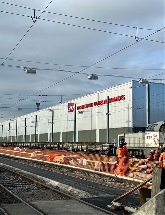 Visite guidée de la maintenance du matériel roulant, SNCF Voyageurs – Technicentre Normandie, Clichy