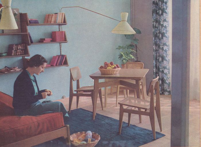 Visite guidée de l&rsquo;appartement témoin des années 50 de Sotteville, Immeuble Anjou, Sotteville-lès-Rouen