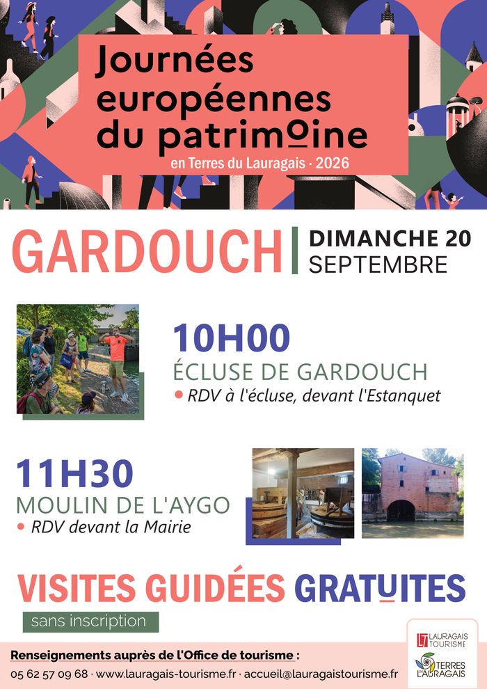 Visite guidée de l’écluse de Gardouch, Écluse de Gardouch – Canal du Midi, Gardouch