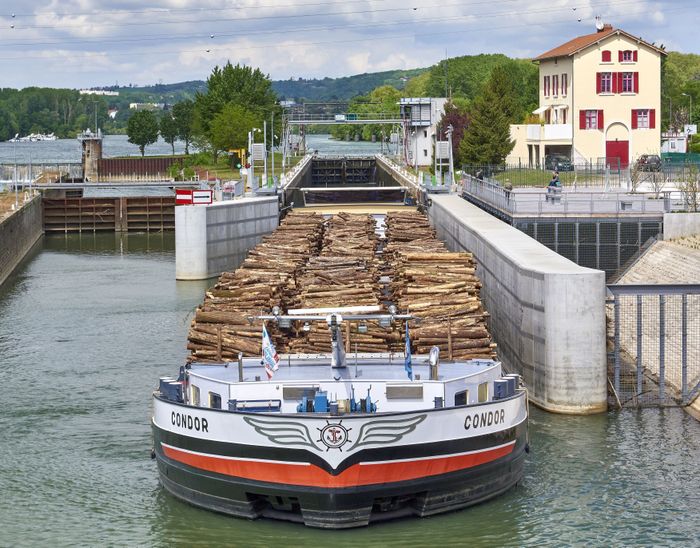 Visite guidée de l&rsquo;écluse de Rochetaillée-sur-Saône et explication du fonctionnement du barrage de Couzon-au-Mont d&rsquo;Or, Ecluse de Rochetaillée sur Saône, Rochetaillée-sur-Saône