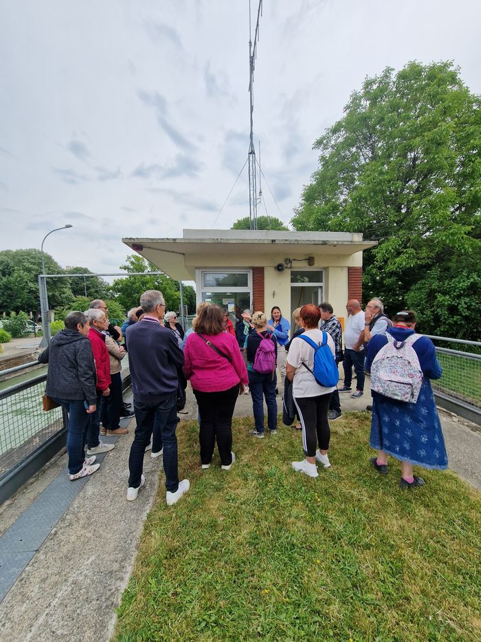 Visite guidée de l’écluse Fléchambault, Écluse Fléchambault, Reims