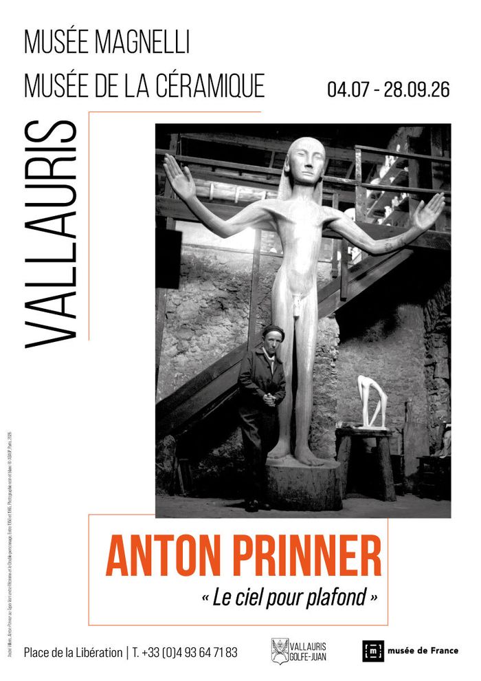 Visite guidée de l’exposition Anton Prinner – « Le ciel pour plafond », Musée Magnelli – musée de la céramique, Vallauris