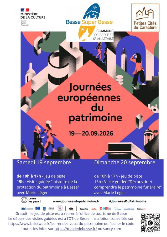 Visite guidée Découverte du patrimoine funéraire, Office de tourisme de Besse, Besse-et-Saint-Anastaise