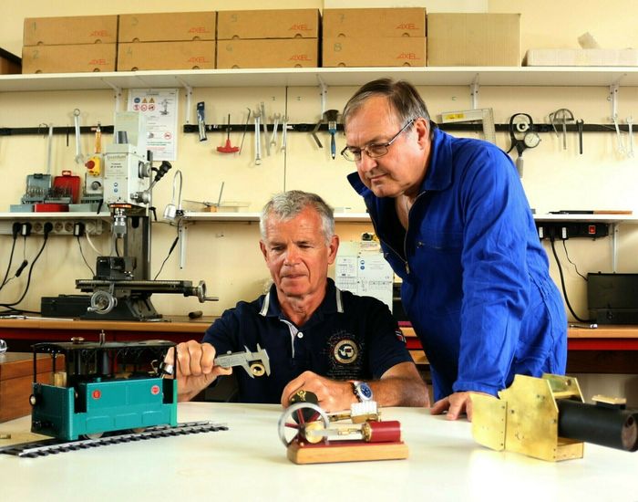 Visite guidée des ateliers de l&rsquo;association Vapeur 45, Maison de quartier Pasteur, Villeneuve-d&rsquo;Ascq