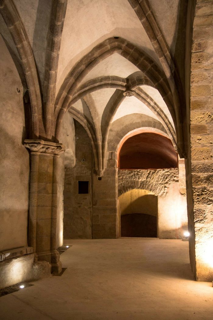 Visite guidée des caves Bertine de Moulins, Imprimerie Réunies, Moulins