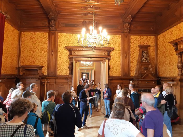 Visite guidée des plus belles salles du palais du Rhin, ancien palais impérial – sans réservation, Palais du Rhin – siège de la DRAC Grand Est, Strasbourg