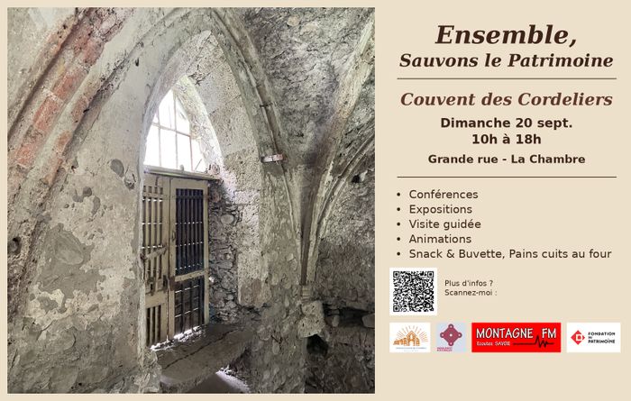 Visite guidée du couvent des Cordeliers de la Chambre, Couvent des cordeliers de la Chambre, La Chambre