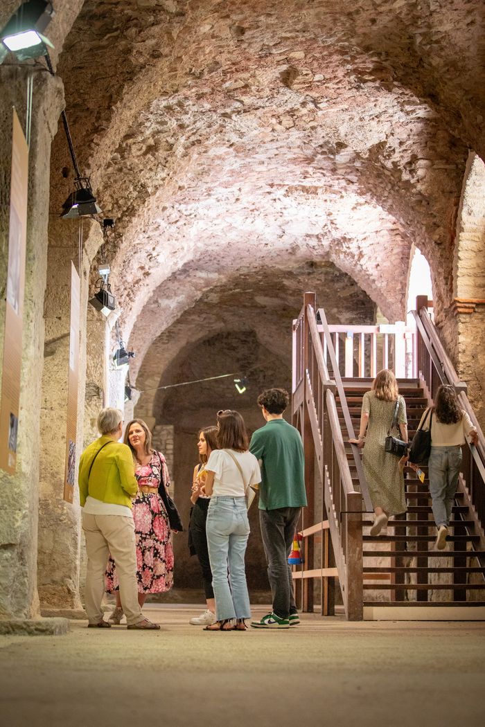 Visite guidée du Cryptoportique, Cryptoportique, Reims