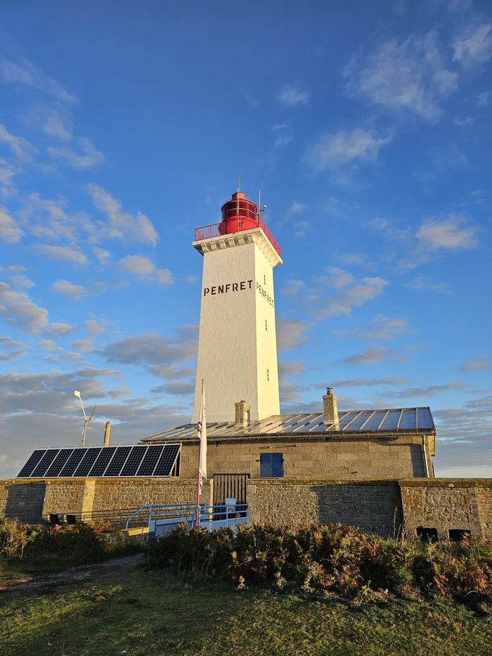 Visite guidée du fort et phare de Penfret, Phare de Penfret, île Penfret / Archipel des Glénan, Fouesnant, Fouesnant