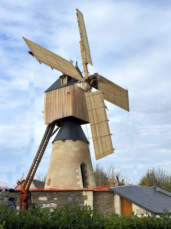 Visite guidée du moulin du Pavé, dit « de Brissac », moulin du Pavé 49610 LES GARENNES SUR LOIRE, Les Garennes-sur-Loire