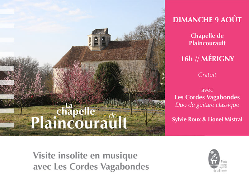 Visite guidée en musique à la Chapelle de Plaincourault Mérigny