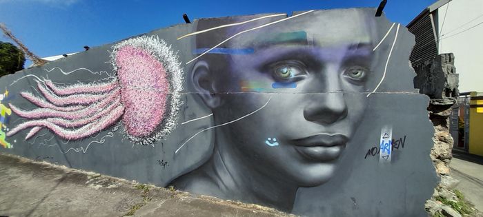 Visite guidée «Street art à Terre Sainte», Centre Nautique de Terre sainte, Saint-Pierre