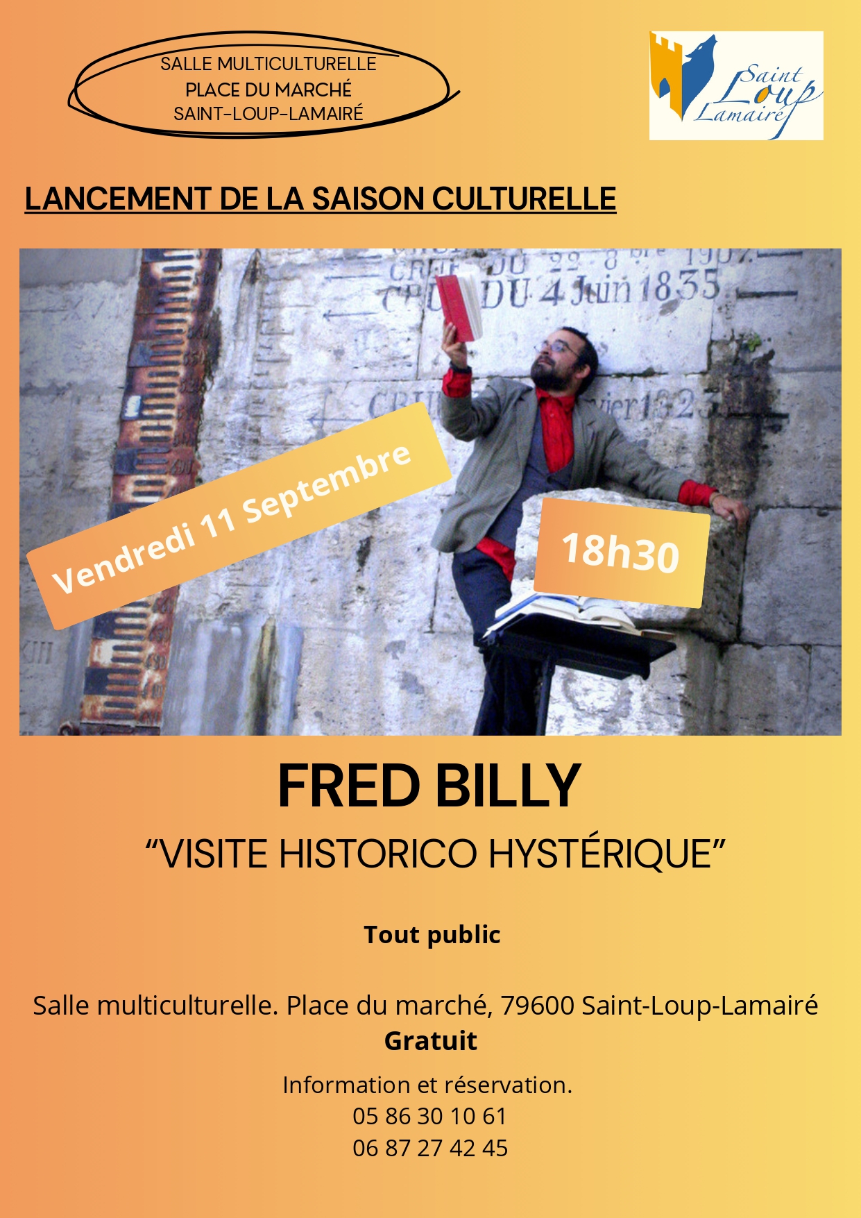 Visite Historico Hystérique de Saint-Loup-sur-Thouet Saint-Loup-Lamairé