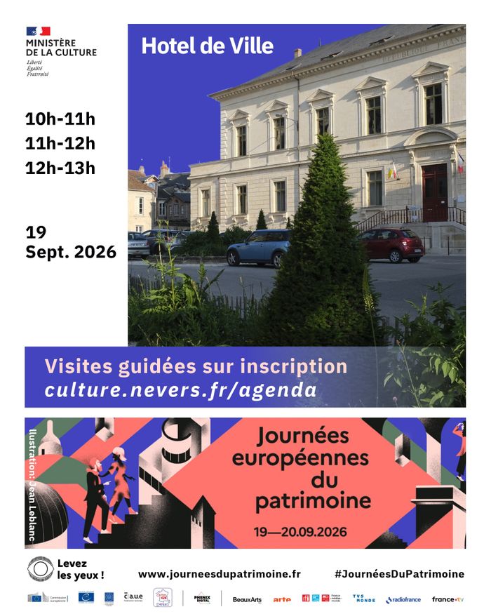 Visite Hôtel de ville, Hôtel de Ville de Nevers, Nevers
