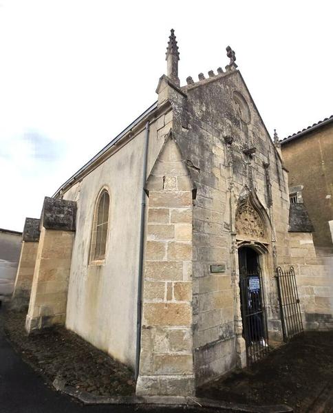 Visite libre de la chapelle Notre-Dame-de-Grâce  Saint-Maixent-l&rsquo;École