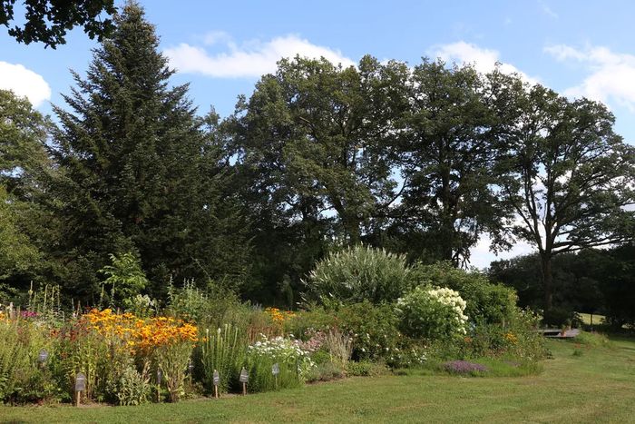 Visite libre du jardin de Villevaleix, Le jardin de Villevaleix, L’Église-aux-Bois
