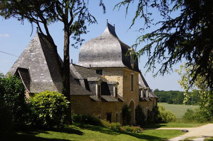 visite libre du parc et découverte de la restauration en cours des batîments du porche, Chateau du Tertre 53400 Mée, Mée