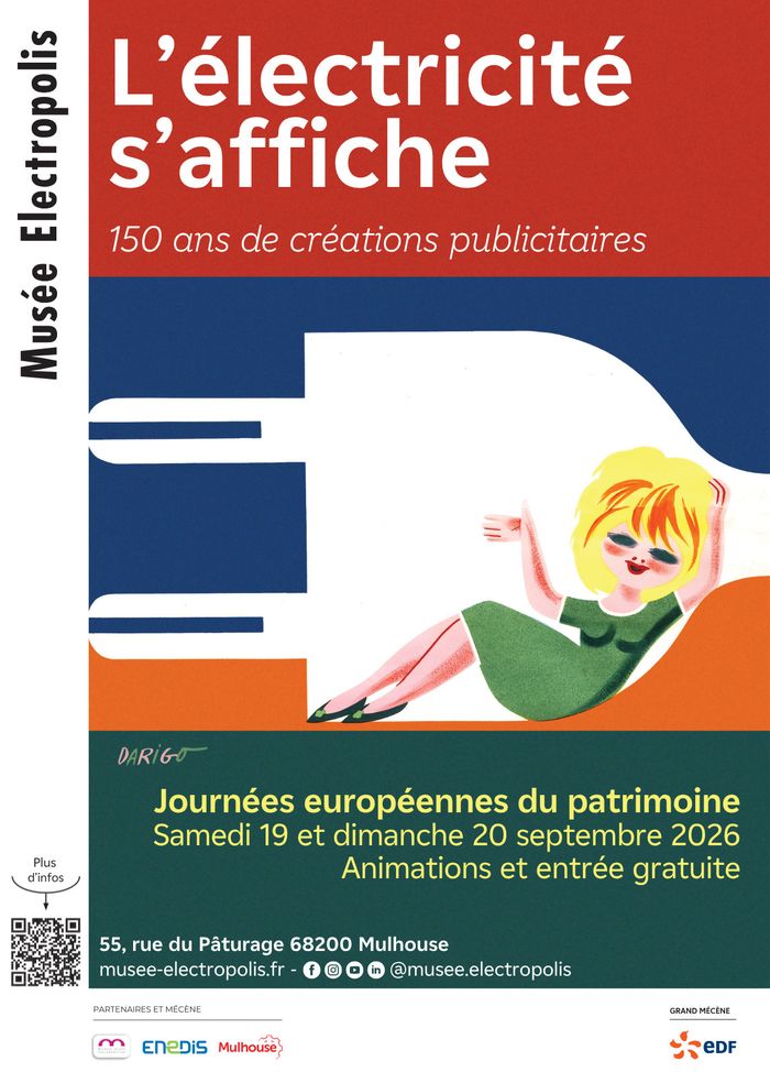 Visite libre et gratuite du Musée Electropolis et de l’exposition L’électricité s’affiche, Musée Electropolis, Mulhouse