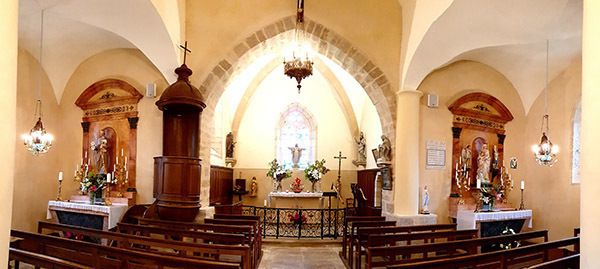 Visite libre, exposition et concert à l’église Sainte-Croix d’Avosnes, Église Sainte-Croix, Avosnes