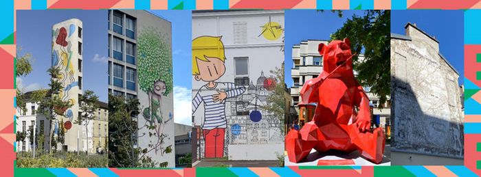Visite street art des œuvres en plein air de l’hôpital Necker, Hôpital Necker-Enfants malades, Paris