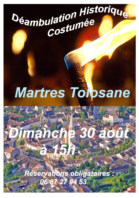 VISITE THEATRALISEE DE MARTRES-TOLOSANE Place Henri Dulion Martres-Tolosane