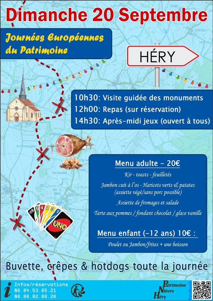 Visites et activités à Héry, Église Saint-Andoche, Héry