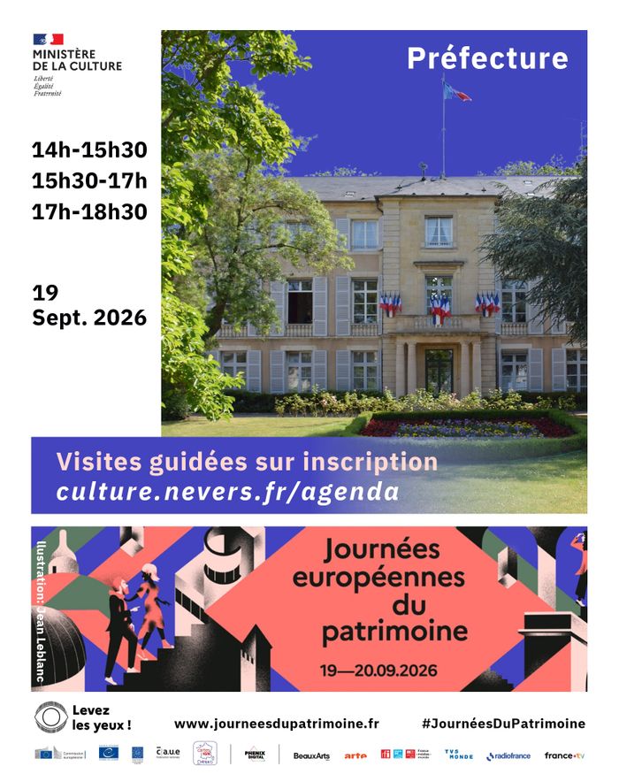 Visites guidées de la Préfecture de la Nièvre, Préfecture de la Nièvre, Nevers