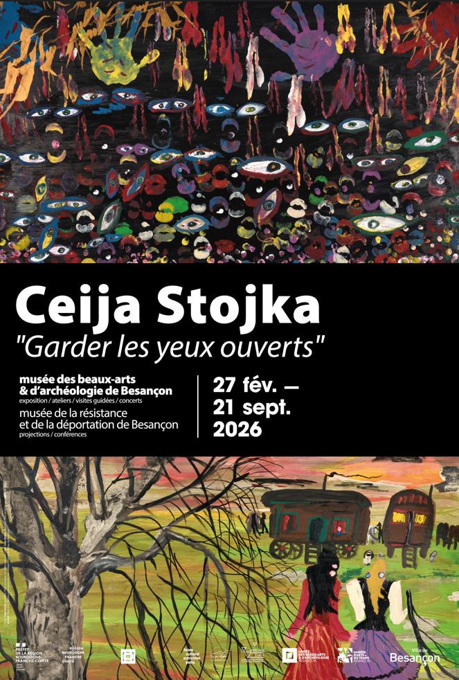 Visites guidées de l’exposition « Ceija Stojka. Garder les yeux ouverts », Musée des beaux-arts et d&rsquo;archéologie, Besançon