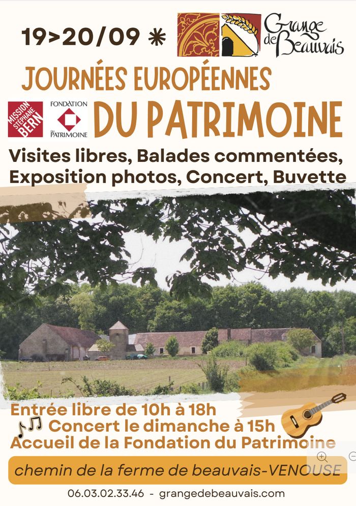Visitez la Grange de Beauvais, Grange de Beauvais, Venouse