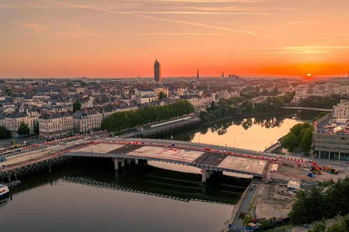 Visitez le chantier du pont Anne-de-Bretagne Nantes