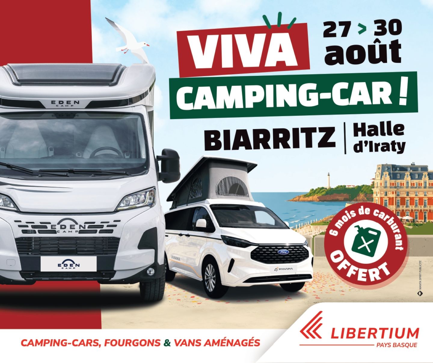 Viva camping-car Rue de Pitchot Biarritz