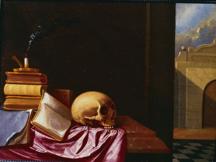 Vol, restitution, restauration : intervention autour de la Vanité de F. van Daellen., Musée Charles de Bruyères, Remiremont