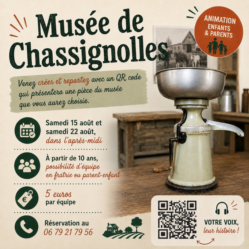 Votre voix, votre histoire  Chassignolles