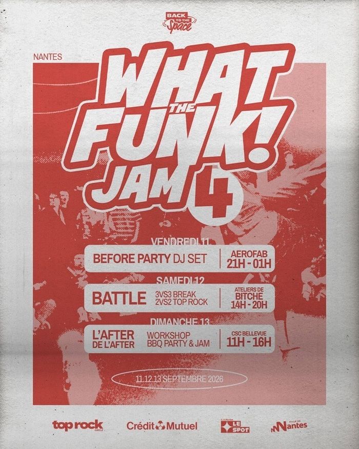 What the funk ! Jam 4 Nantes Centre et Quartiers Nantes