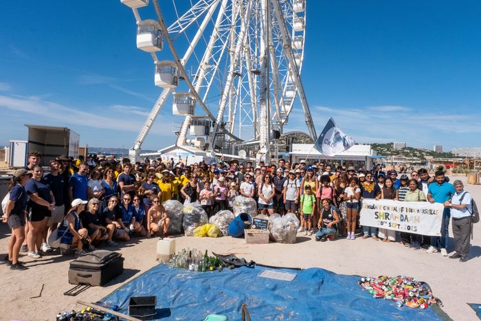 World Clean Up Day – Dépollution de l’Escale Borély avec CleanMyCalanques, Escale Borély, Marseille