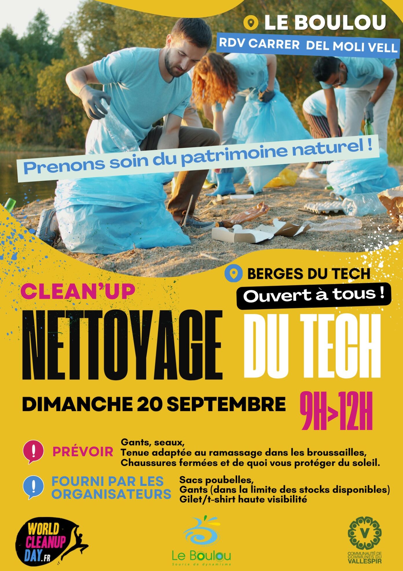 WORLD CLEANUP DAY Le Boulou