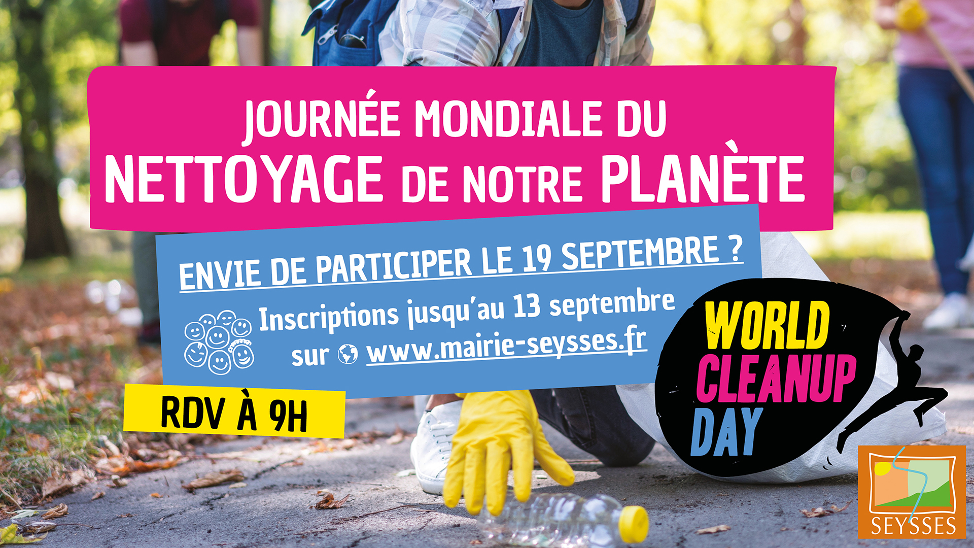 WORLD CLEANUP DAY Chemin des Boulbennes Seysses 2026-09-19