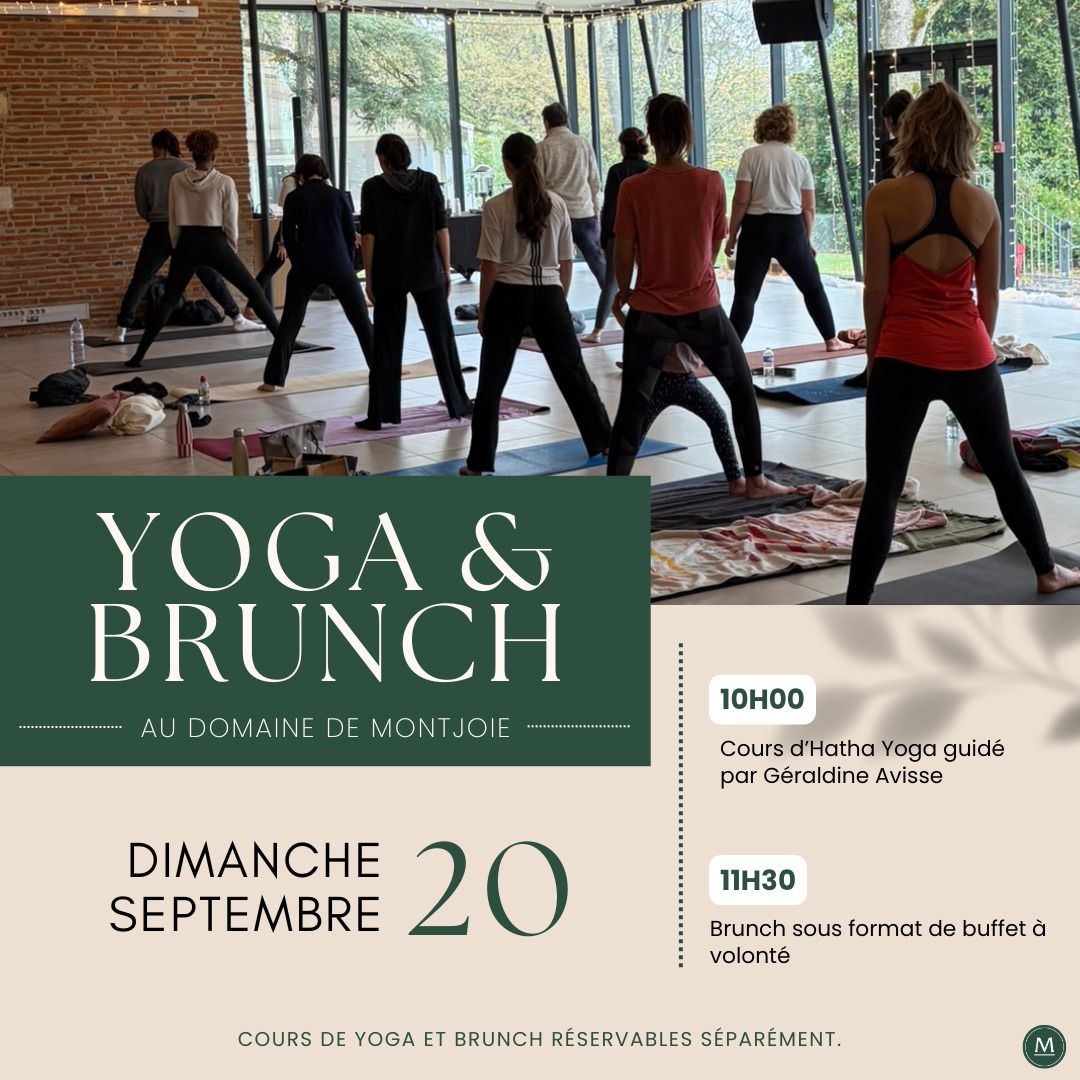 YOGA & BRUNCH 63 Avenue de l'Aeropostale Ramonville-Saint-Agne 2026-09-20