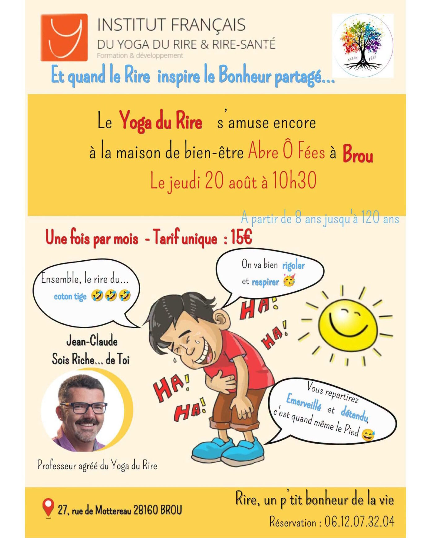 Yoga du Rire Brou