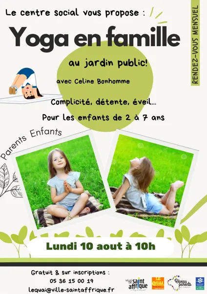 Yoga en famille Saint-Affrique