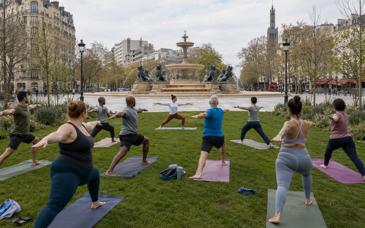 Yoga Vinyasa avec Shakti Candela Kiosque Citoyen du 12e PARIS