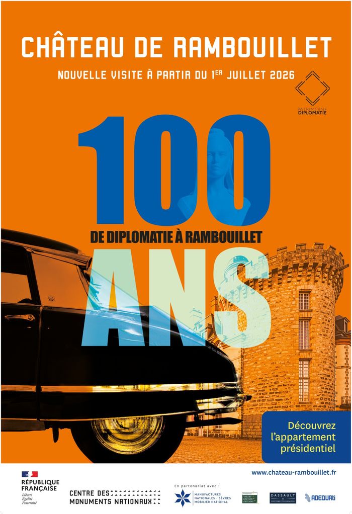 100 ans de diplomatie à Rambouillet, Château de Rambouillet, Rambouillet