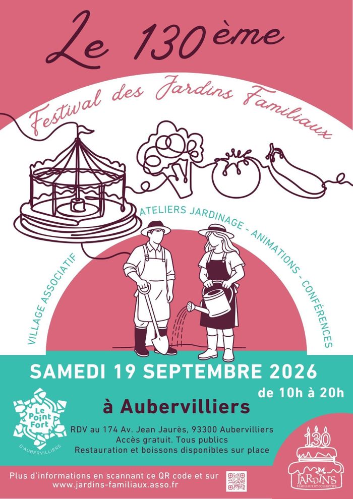 130e Festival des jardins familiaux, Le Point Fort d’Aubervilliers, Aubervilliers