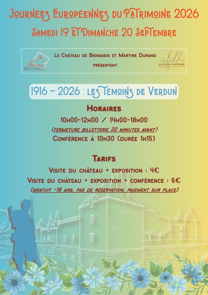1916 – 2026 : les témoins de Verdun, Château de Bienassis, Erquy