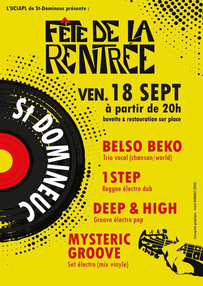 1step en concert, La Halle, Saint-Domineuc